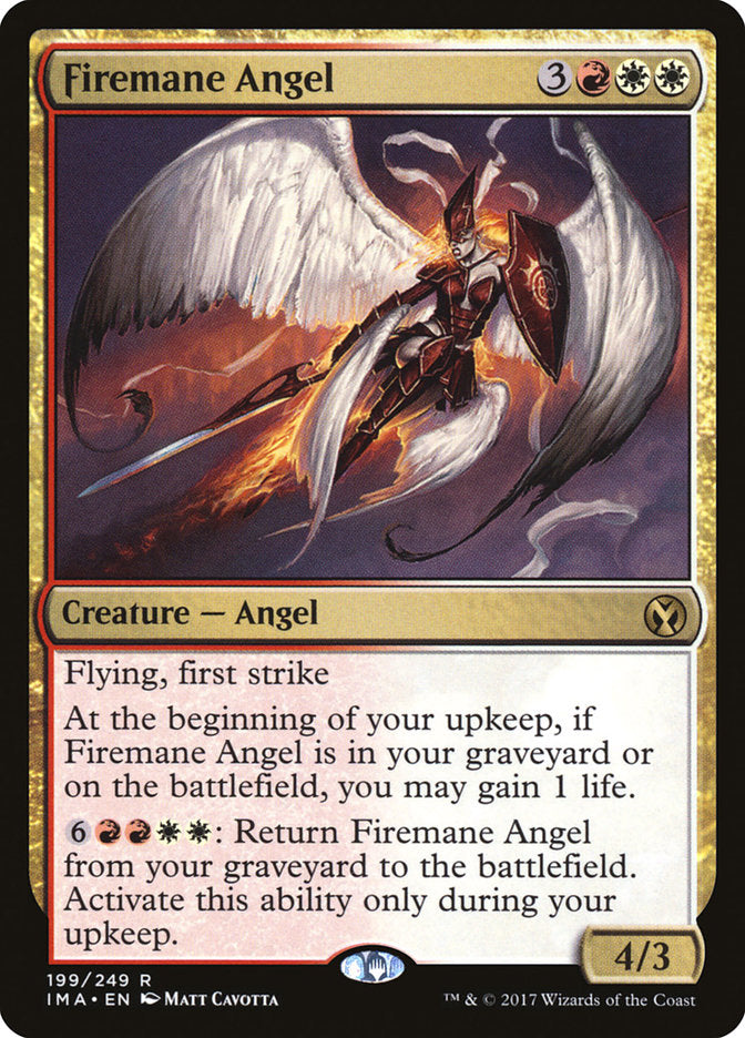 Firemane Angel [Iconic Masters] - Magic: The Gathering - Card Brawlers | Quebec | Canada |