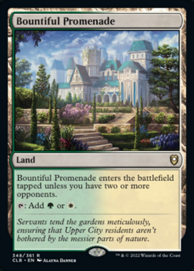 Bountiful Promenade [Commander Legends: Battle for Baldur's Gate] - Magic: The Gathering - Card Brawlers | Quebec | Canada |