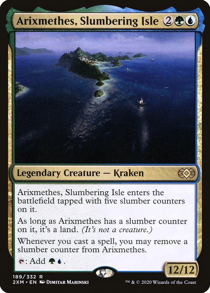 Arixmethes, Slumbering Isle [Double Masters] - Magic: The Gathering - Card Brawlers | Quebec | Canada |