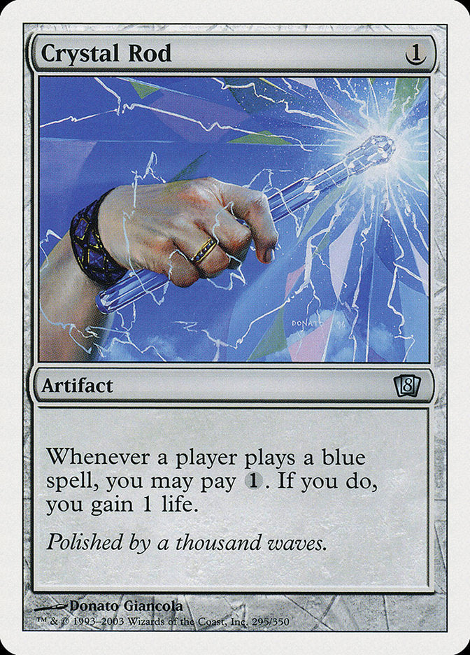 Crystal Rod [Eighth Edition] - Magic: The Gathering - Card Brawlers | Quebec | Canada |