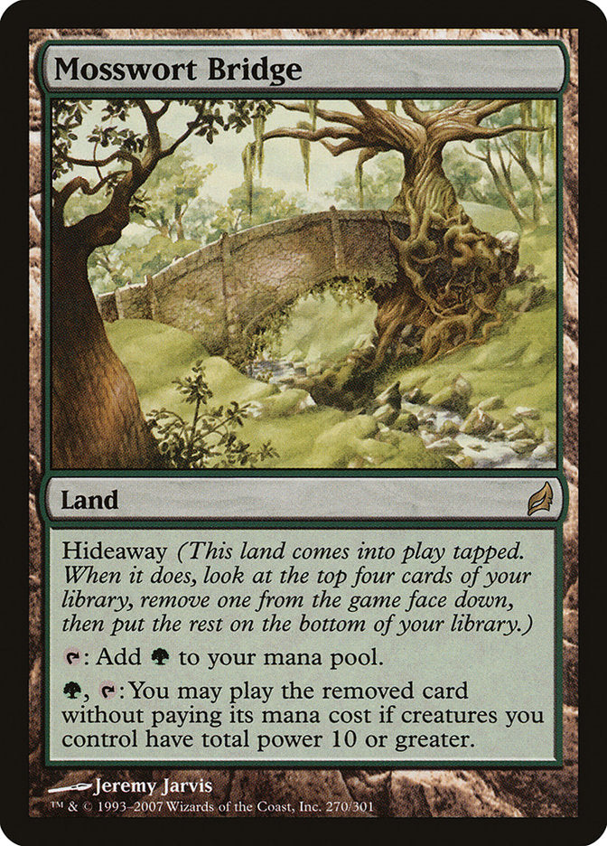 Mosswort Bridge [Lorwyn] - Magic: The Gathering - Card Brawlers | Quebec | Canada |