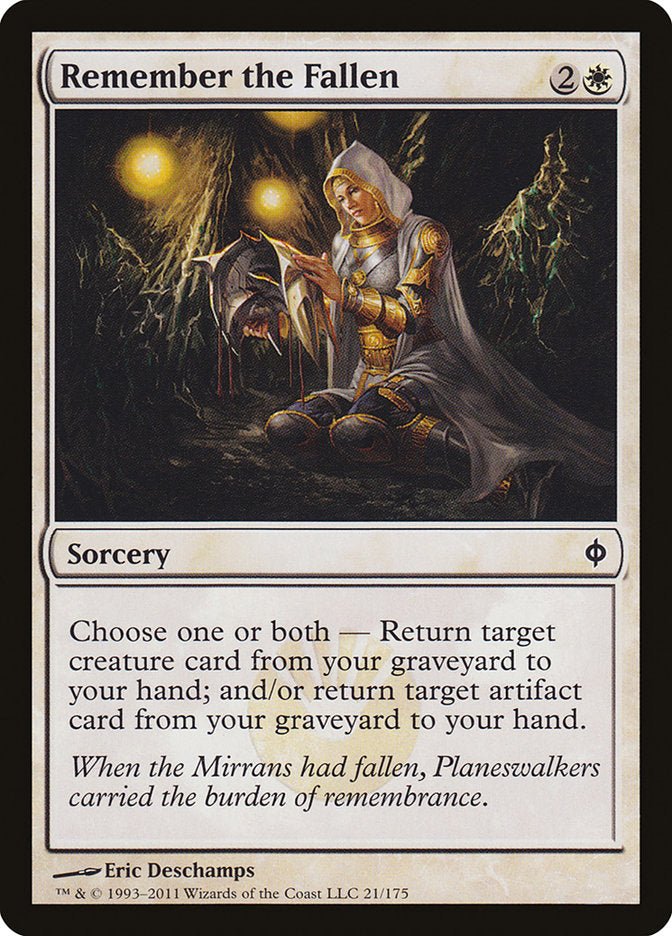 Remember the Fallen [New Phyrexia] - Magic: The Gathering - Card Brawlers | Quebec | Canada |