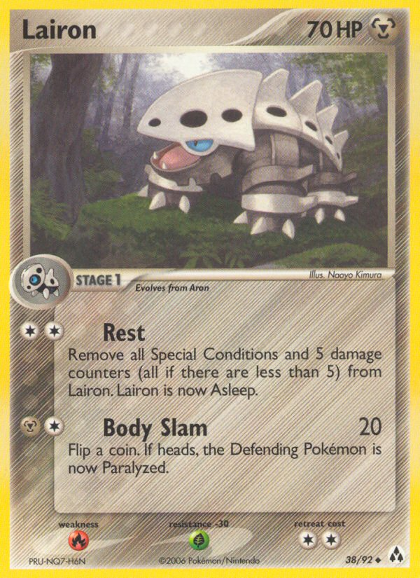 Lairon (38/92) [EX: Legend Maker] - Pokémon - Card Brawlers | Quebec | Canada |
