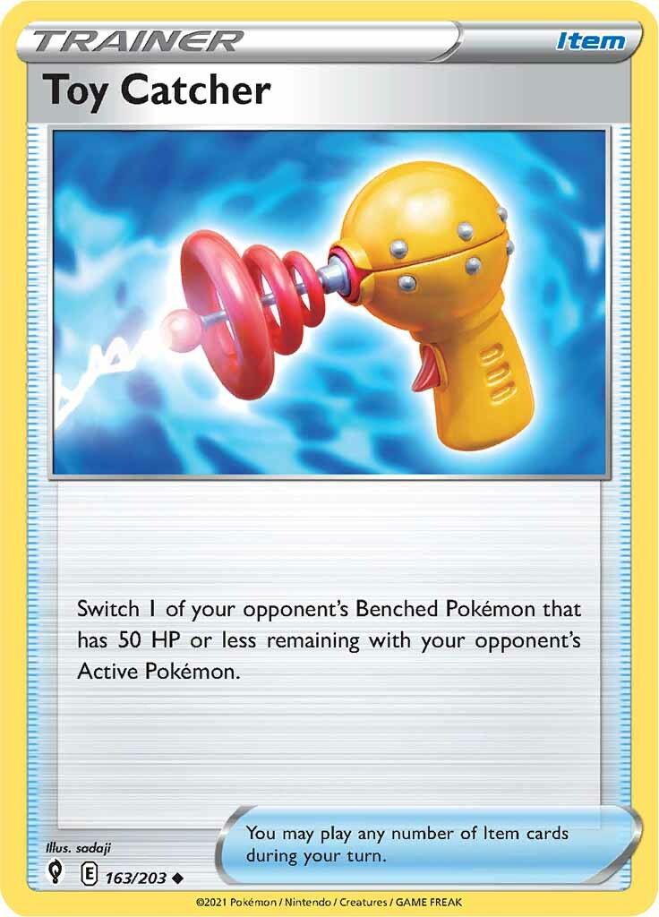 Toy Catcher (163/203) [Sword & Shield: Evolving Skies] - Pokémon - Card Brawlers | Quebec | Canada |