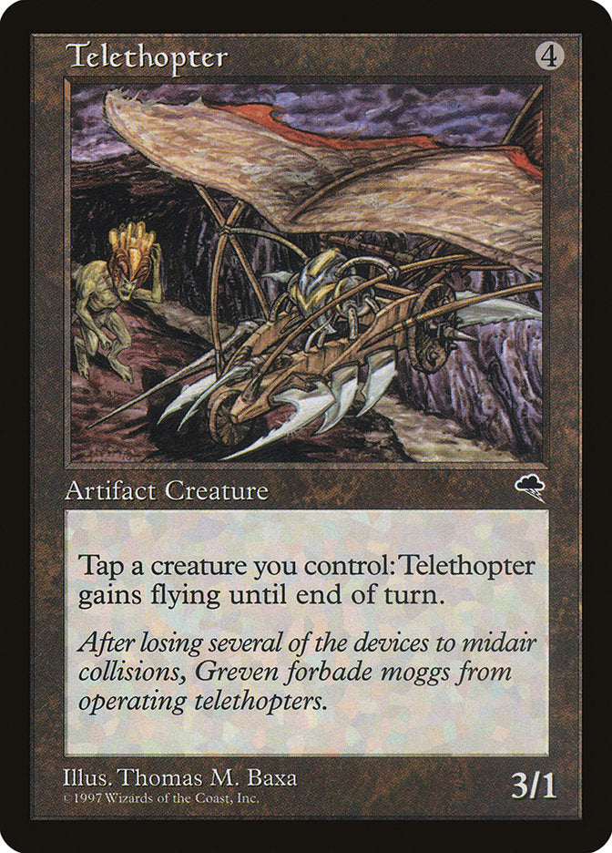 Telethopter [Tempest] - Magic: The Gathering - Card Brawlers | Quebec | Canada |