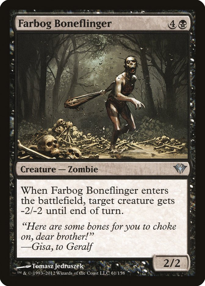 Farbog Boneflinger [Dark Ascension] - Magic: The Gathering - Card Brawlers | Quebec | Canada |