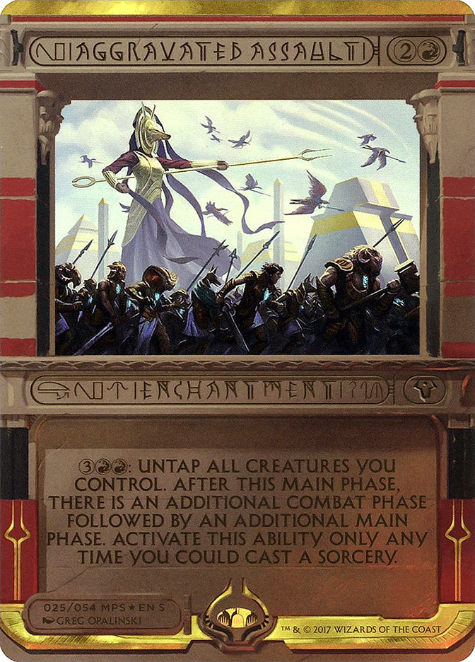 Aggravated Assault (Invocation) [Amonkhet Invocations] - Magic: The Gathering - Card Brawlers | Quebec | Canada |