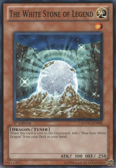 The White Stone of Legend [SDDC-EN006] Common - Yu-Gi-Oh! - Card Brawlers | Quebec | Canada |