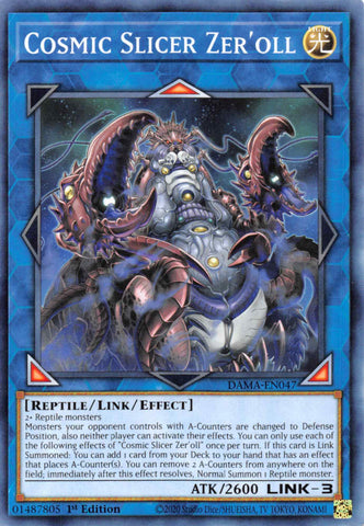 Cosmic Slicer Zer'oll [DAMA-EN047] Common - Yu-Gi-Oh! - Card Brawlers | Quebec | Canada |
