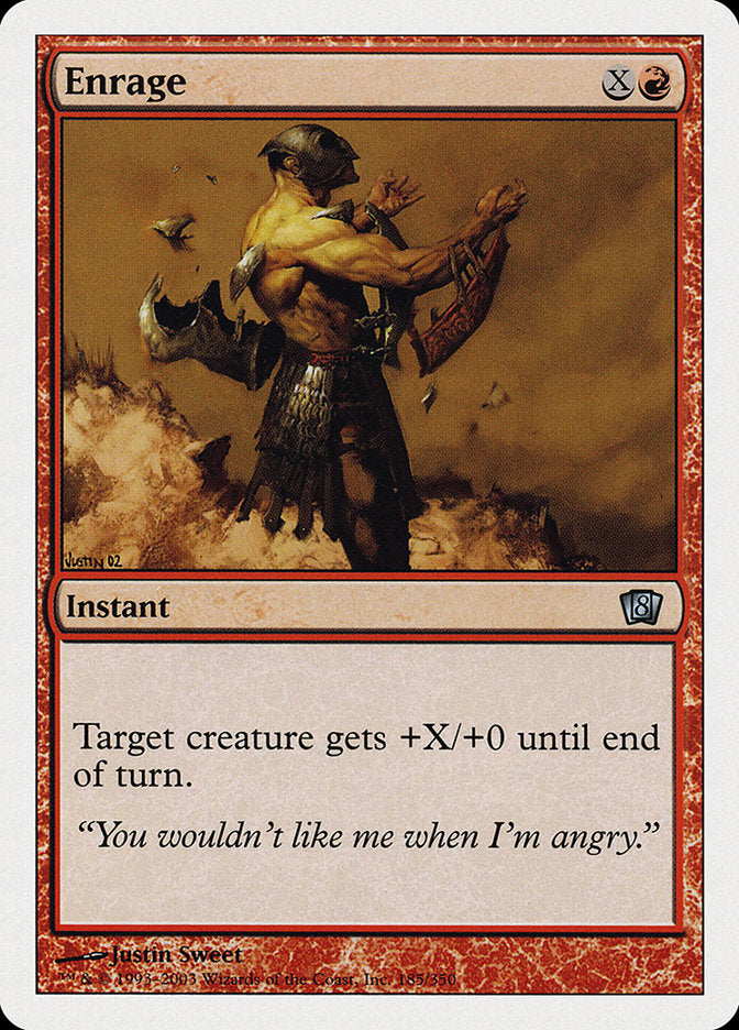 Enrage [Eighth Edition] - Magic: The Gathering - Card Brawlers | Quebec | Canada |