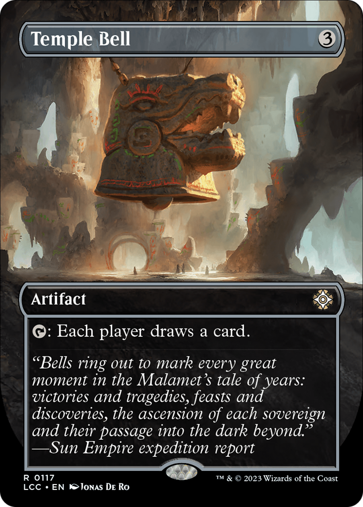Temple Bell (Borderless) [The Lost Caverns of Ixalan Commander] - Magic: The Gathering - Card Brawlers | Quebec | Canada |