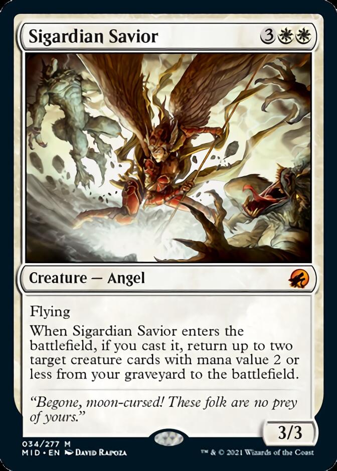 Sigardian Savior [Innistrad: Midnight Hunt] - Magic: The Gathering - Card Brawlers | Quebec | Canada |