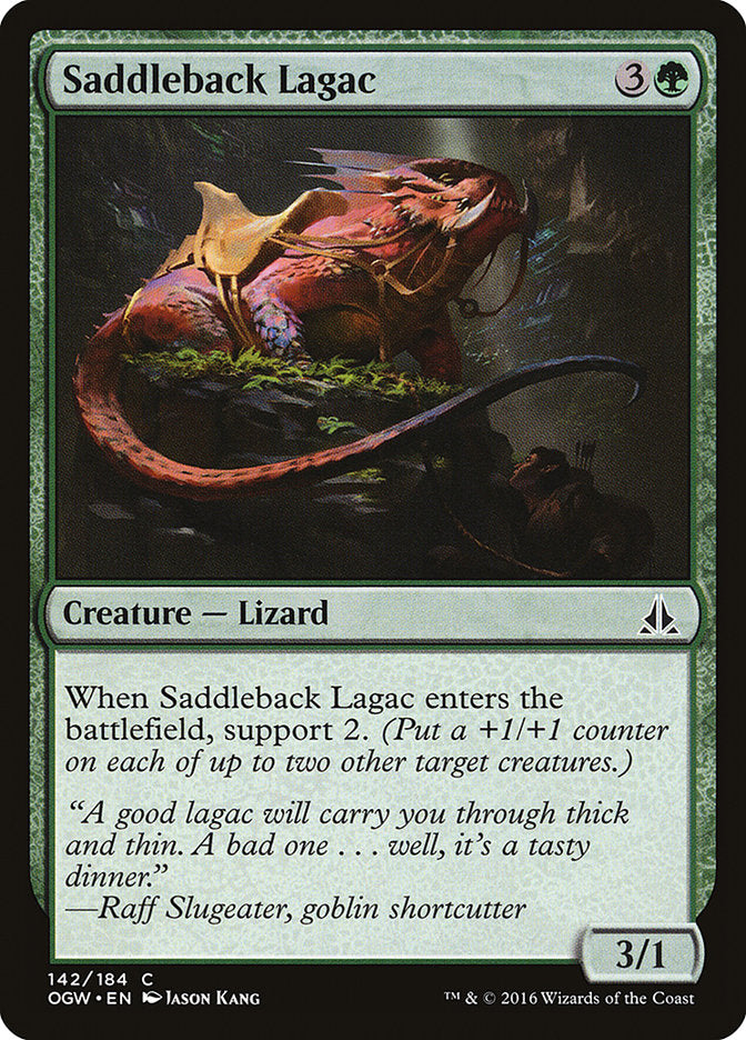 Saddleback Lagac [Oath of the Gatewatch] - Magic: The Gathering - Card Brawlers | Quebec | Canada |