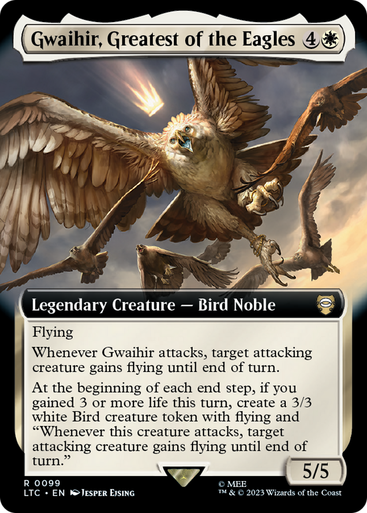Gwaihir, Greatest of the Eagles (Extended Art) [The Lord of the Rings: Tales of Middle-Earth Commander] - Magic: The Gathering - Card Brawlers | Quebec | Canada |