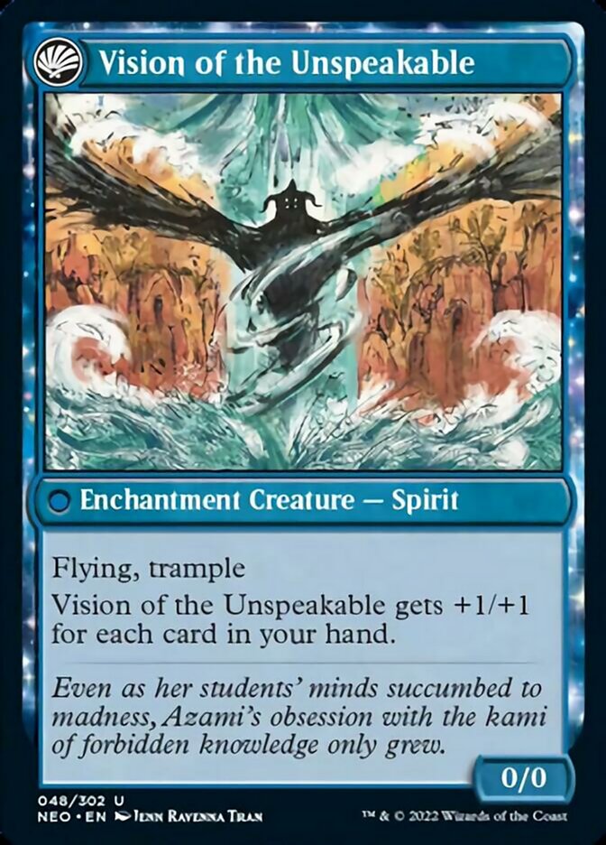 Behold the Unspeakable // Vision of the Unspeakable [Kamigawa: Neon Dynasty] - Magic: The Gathering - Card Brawlers | Quebec | Canada |
