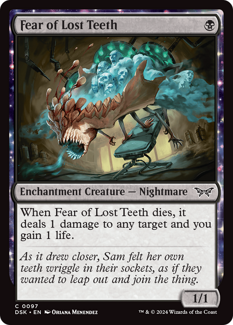 Fear of Lost Teeth [Duskmourn: House of Horror] - Magic: The Gathering - Card Brawlers | Quebec | Canada |