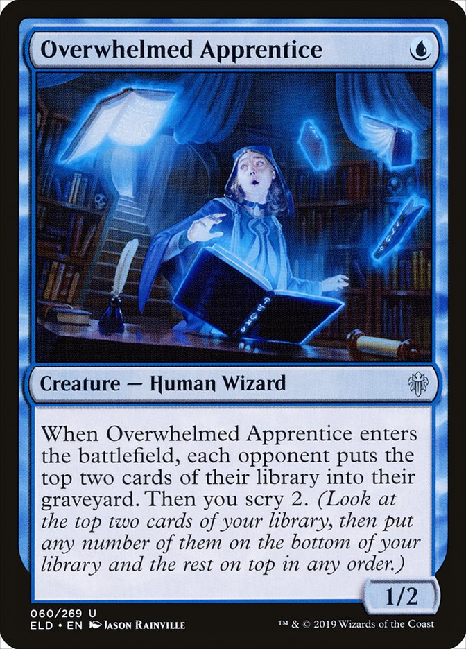 Overwhelmed Apprentice [Throne of Eldraine] - Magic: The Gathering - Card Brawlers | Quebec | Canada |