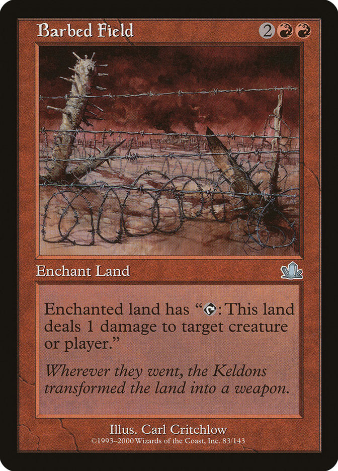 Barbed Field [Prophecy] - Magic: The Gathering - Card Brawlers | Quebec | Canada |