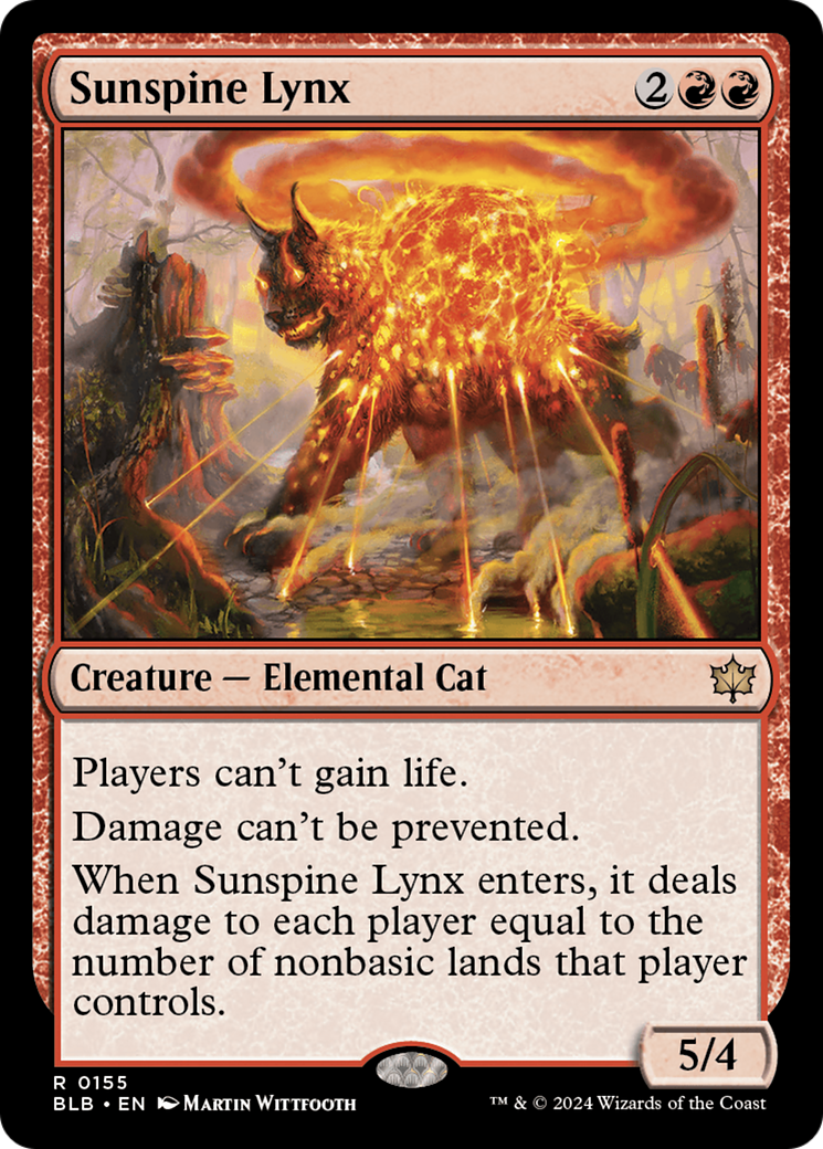 Sunspine Lynx [Bloomburrow] - Magic: The Gathering - Card Brawlers | Quebec | Canada |