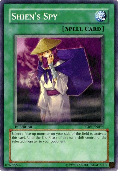 Shien's Spy [CRV-EN044] Common - Yu-Gi-Oh! - Card Brawlers | Quebec | Canada |