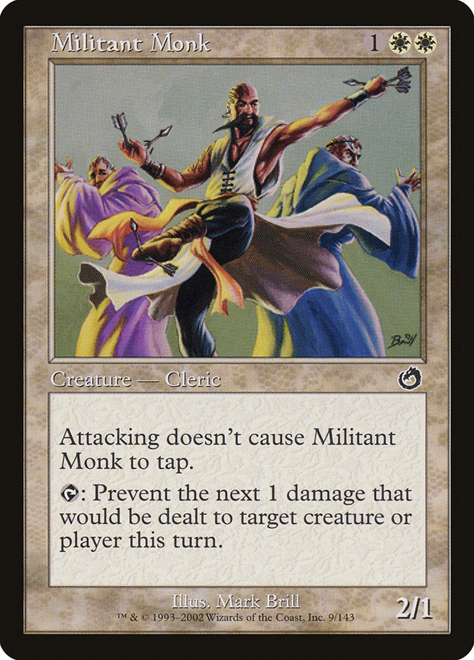 Militant Monk [Torment] - Magic: The Gathering - Card Brawlers | Quebec | Canada |