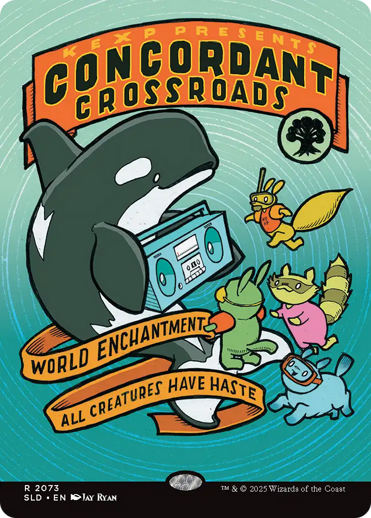 Concordant Crossroads (2073) (Rainbow Foil) [Secret Lair Drop Series] - Magic: The Gathering - Card Brawlers | Quebec | Canada |
