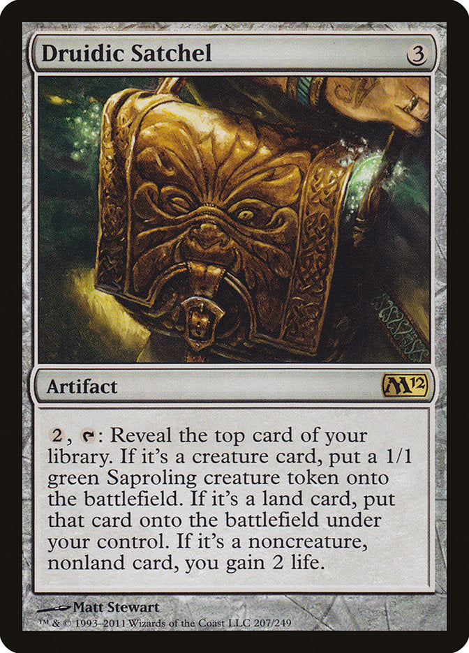 Druidic Satchel [Magic 2012] - Magic: The Gathering - Card Brawlers | Quebec | Canada |
