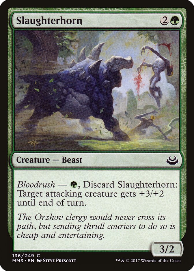 Slaughterhorn [Modern Masters 2017] - Magic: The Gathering - Card Brawlers | Quebec | Canada |