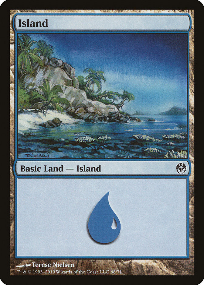 Island (68) [Duel Decks: Phyrexia vs. the Coalition] - Magic: The Gathering - Card Brawlers | Quebec | Canada |