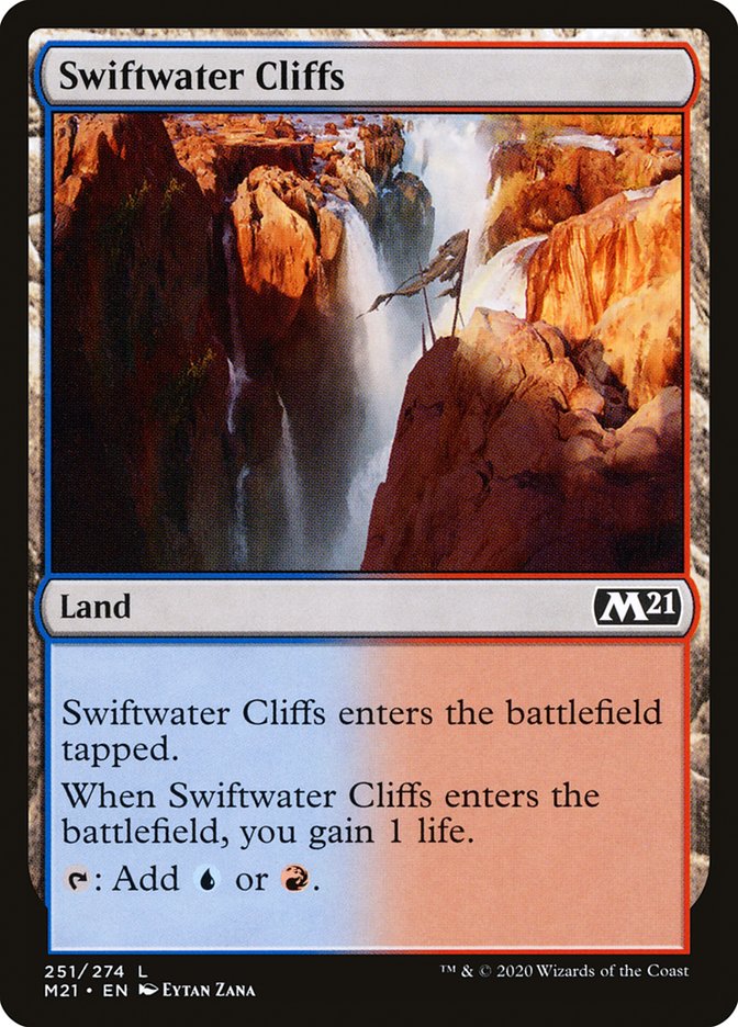 Swiftwater Cliffs [Core Set 2021] - Magic: The Gathering - Card Brawlers | Quebec | Canada |
