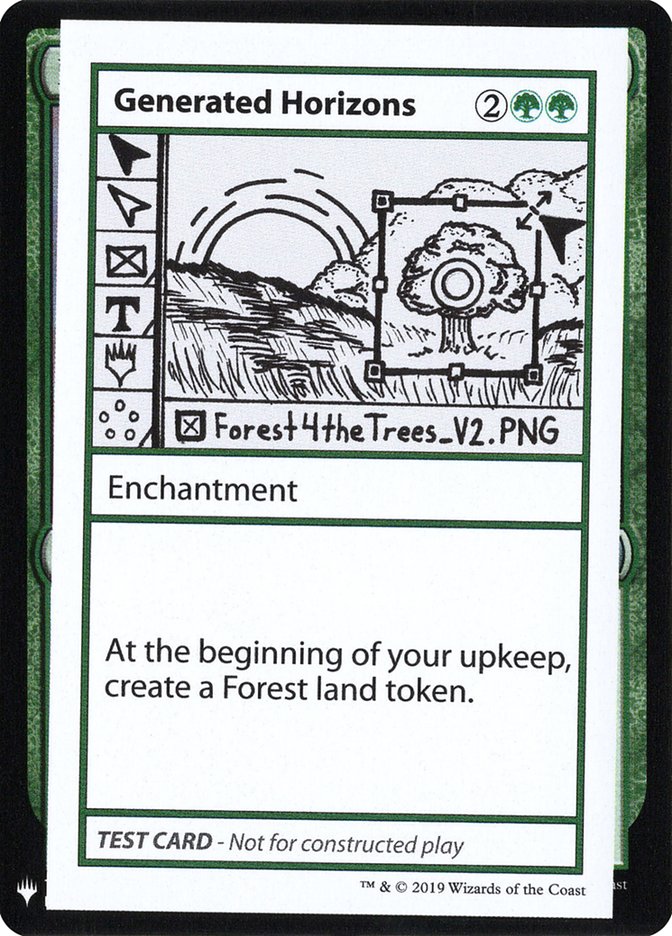Generated Horizons [Mystery Booster Playtest Cards] - Magic: The Gathering - Card Brawlers | Quebec | Canada |