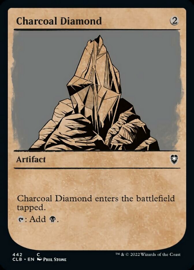 Charcoal Diamond (Showcase) [Commander Legends: Battle for Baldur's Gate] - Magic: The Gathering - Card Brawlers | Quebec | Canada |