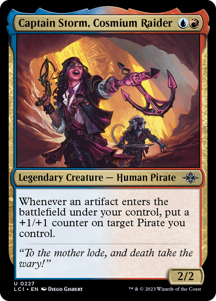 Captain Storm, Cosmium Raider [The Lost Caverns of Ixalan] - Magic: The Gathering - Card Brawlers | Quebec | Canada |