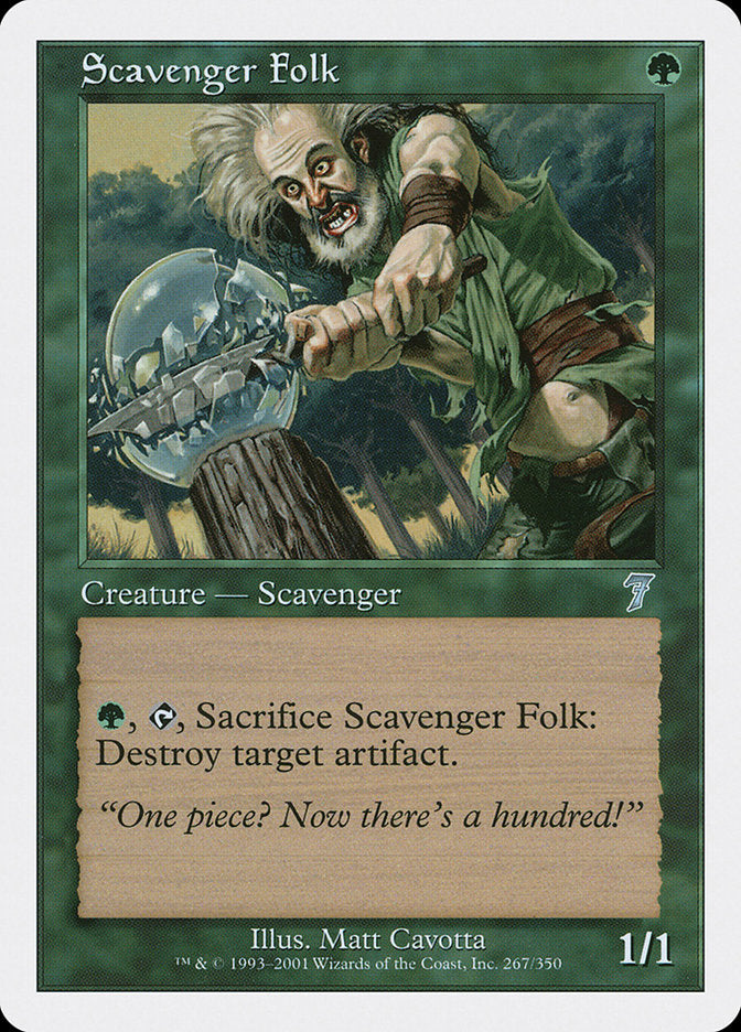 Scavenger Folk [Seventh Edition] - Magic: The Gathering - Card Brawlers | Quebec | Canada |