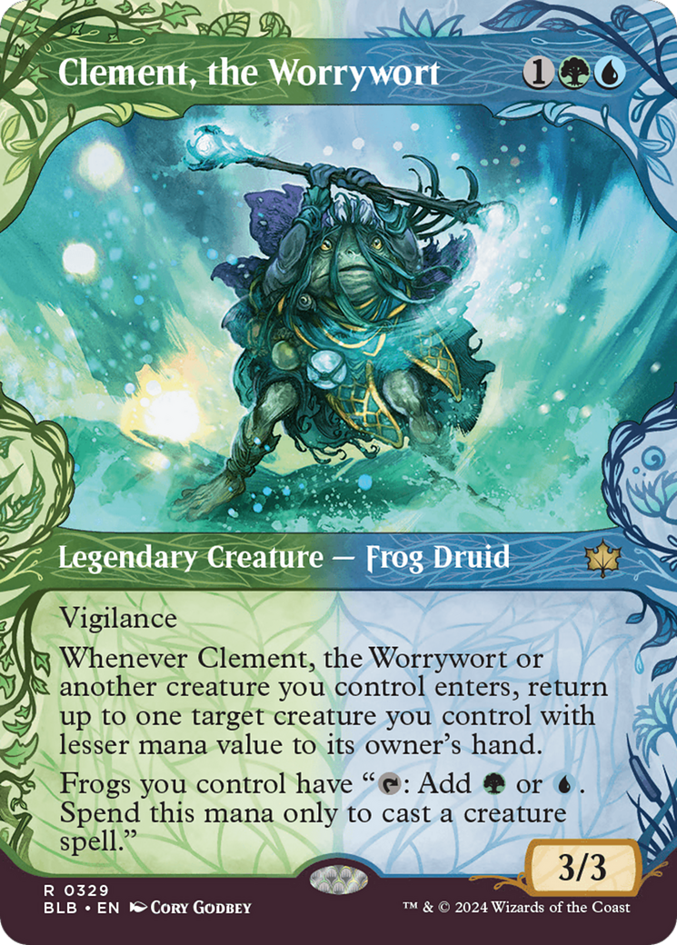 Clement, the Worrywort (Showcase) [Bloomburrow] - Magic: The Gathering - Card Brawlers | Quebec | Canada |