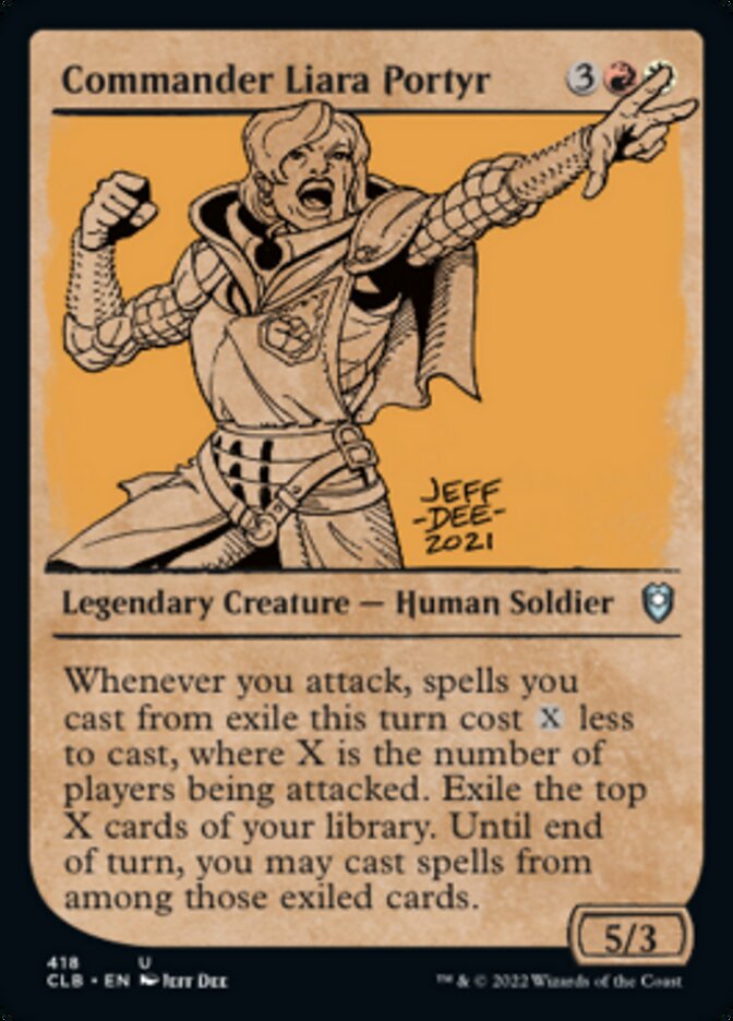 Commander Liara Portyr (Showcase) [Commander Legends: Battle for Baldur's Gate] - Magic: The Gathering - Card Brawlers | Quebec | Canada |