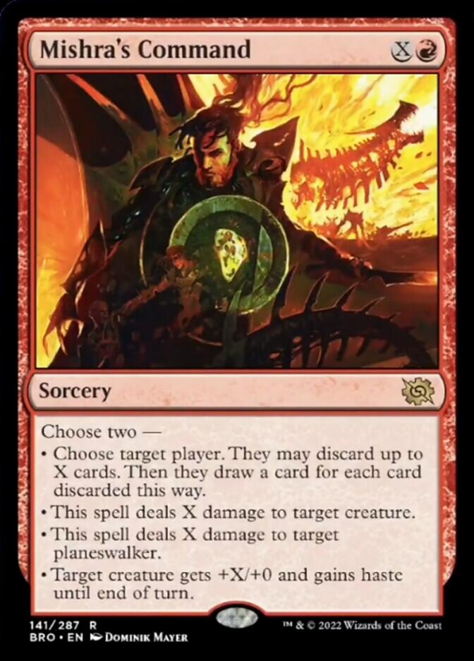 Mishra's Command [The Brothers' War] - Magic: The Gathering - Card Brawlers | Quebec | Canada |