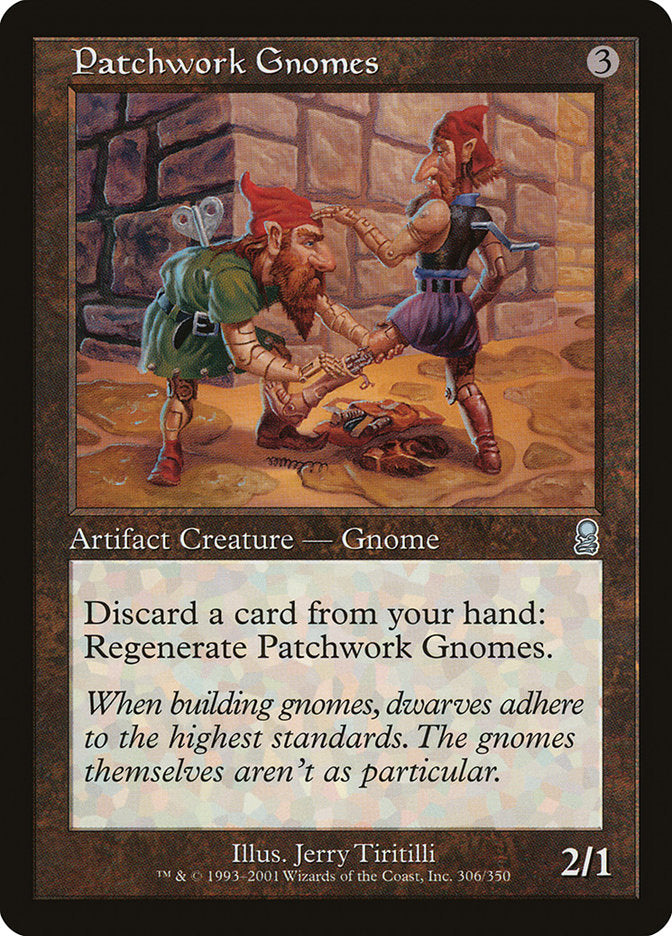Patchwork Gnomes [Odyssey] - Magic: The Gathering - Card Brawlers | Quebec | Canada |