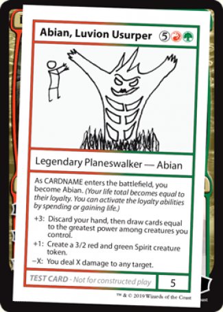 Abian, Luvion Usurper (2021 Edition) [Mystery Booster Playtest Cards] - Magic: The Gathering - Card Brawlers | Quebec | Canada |