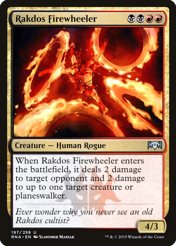 Rakdos Firewheeler [Ravnica Allegiance] - Magic: The Gathering - Card Brawlers | Quebec | Canada |