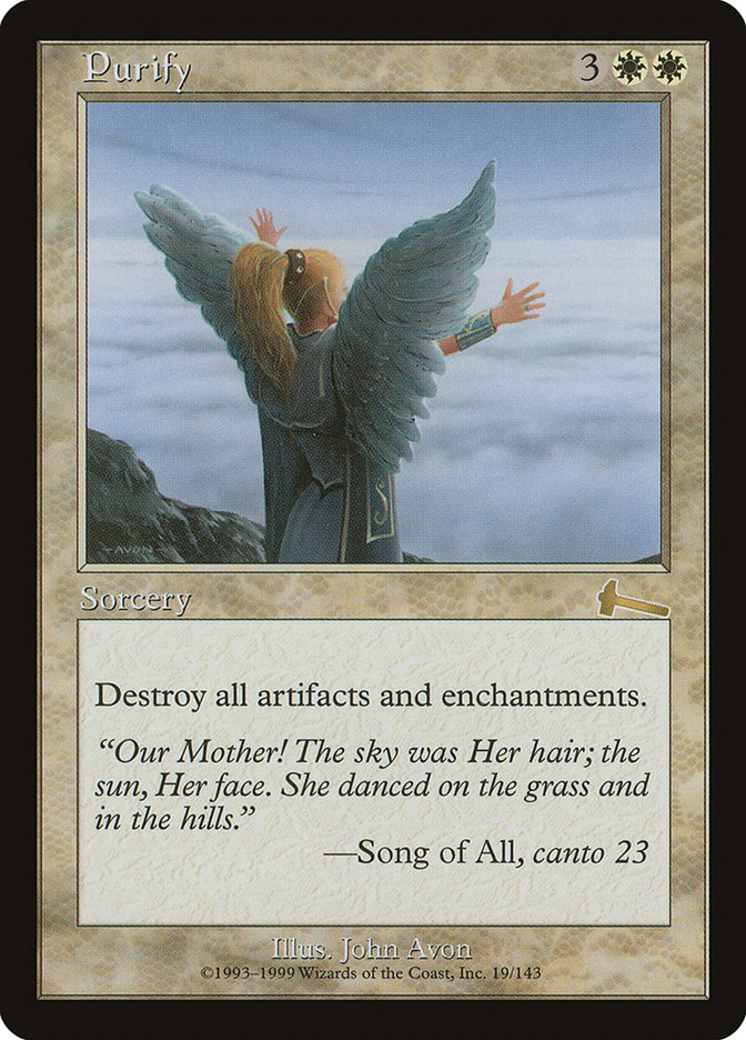 Purify [Urza's Legacy] - Magic: The Gathering - Card Brawlers | Quebec | Canada |