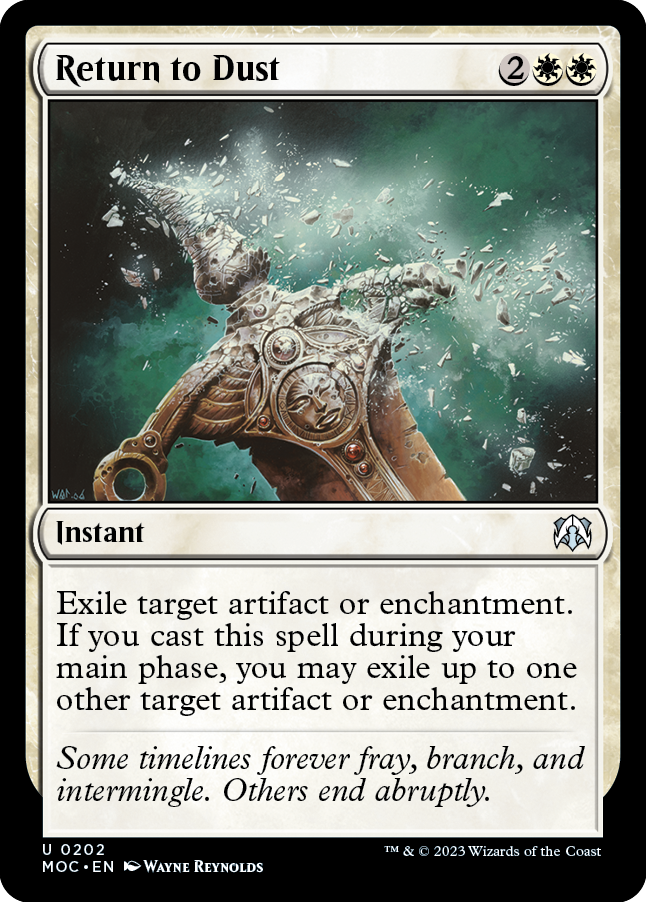 Return to Dust [March of the Machine Commander] - Magic: The Gathering - Card Brawlers | Quebec | Canada |