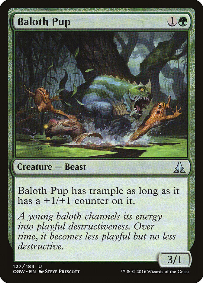 Baloth Pup [Oath of the Gatewatch] - Magic: The Gathering - Card Brawlers | Quebec | Canada |