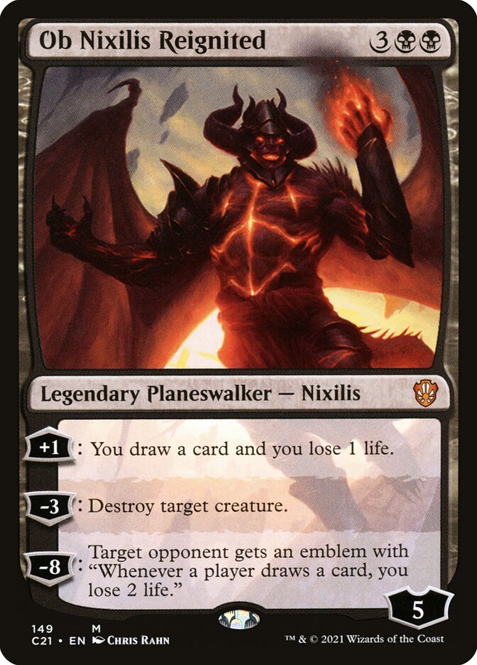 Ob Nixilis Reignited [Commander 2021] - Magic: The Gathering - Card Brawlers | Quebec | Canada |