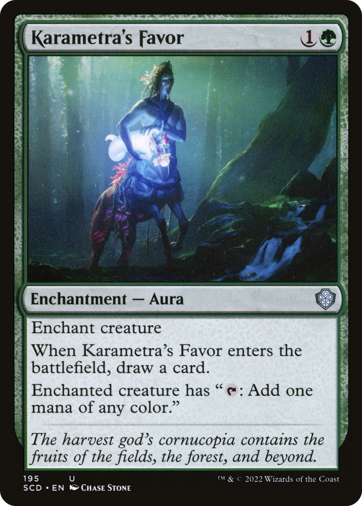 Karametra's Favor [Starter Commander Decks] - Magic: The Gathering - Card Brawlers | Quebec | Canada |