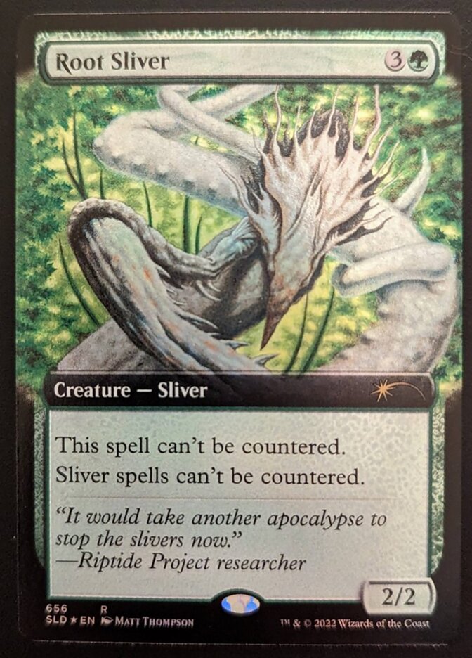 Root Sliver (Extended Art) [Secret Lair Drop Promos] - Magic: The Gathering - Card Brawlers | Quebec | Canada |