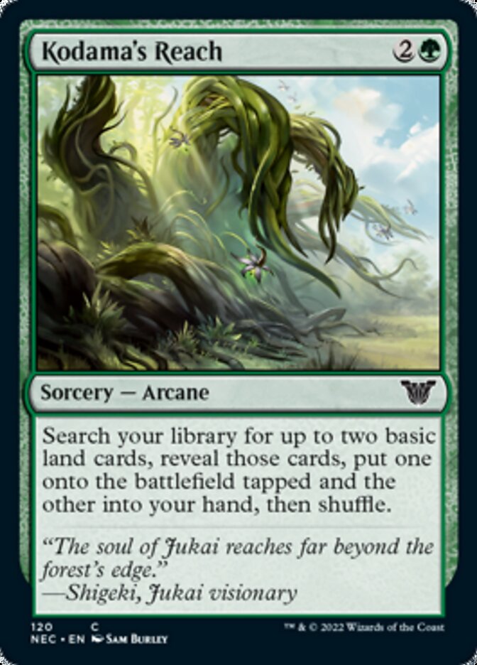 Kodama's Reach [Kamigawa: Neon Dynasty Commander] - Magic: The Gathering - Card Brawlers | Quebec | Canada |