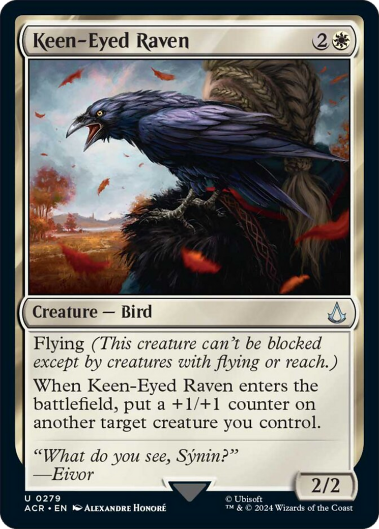 Keen-Eyed Raven [Assassin's Creed] - Magic: The Gathering - Card Brawlers | Quebec | Canada |