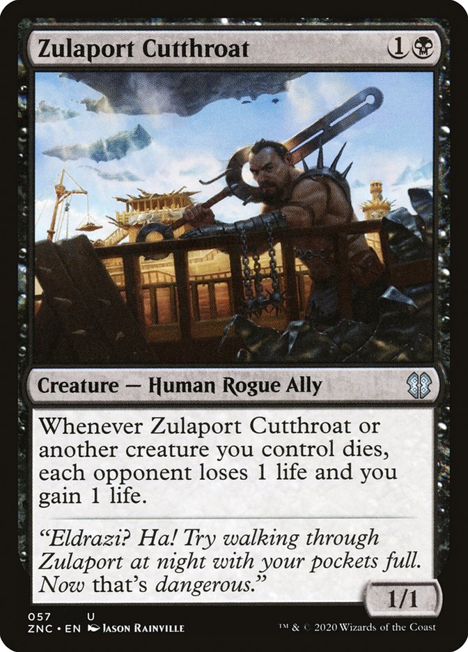Zulaport Cutthroat [Zendikar Rising Commander] - Magic: The Gathering - Card Brawlers | Quebec | Canada |