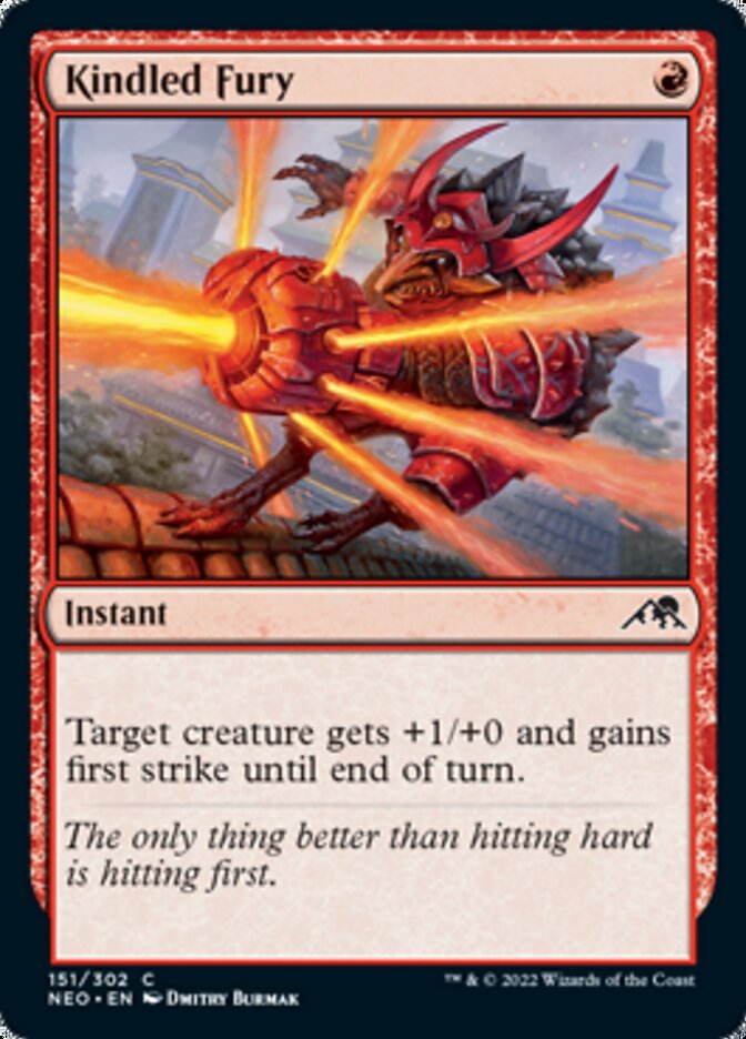 Kindled Fury [Kamigawa: Neon Dynasty] - Magic: The Gathering - Card Brawlers | Quebec | Canada |